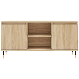 Wooden TV Stand 104cm Wide With 2 Doors - Vantage Home