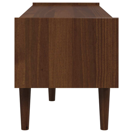 Wooden TV Stand 114m Wide With 1 Sliding Door - Bilbao