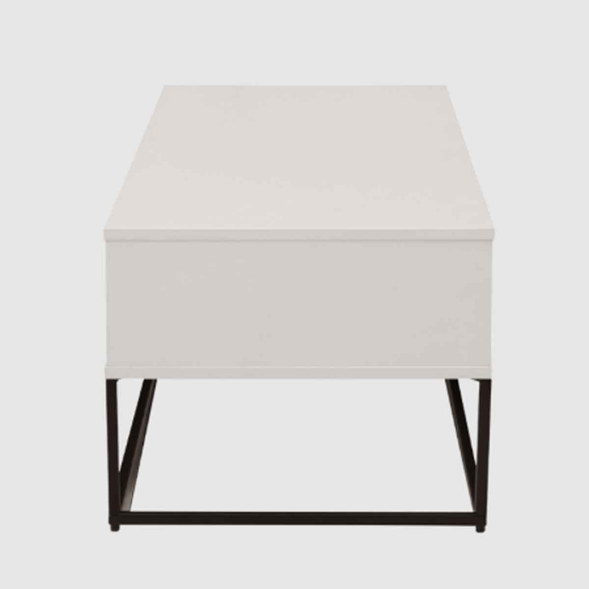 Wooden TV Stand 120cm Wide With 2 Drawers - Albion