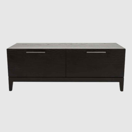 Wooden TV Stand 120cm Wide With 2 Drawers - Peony