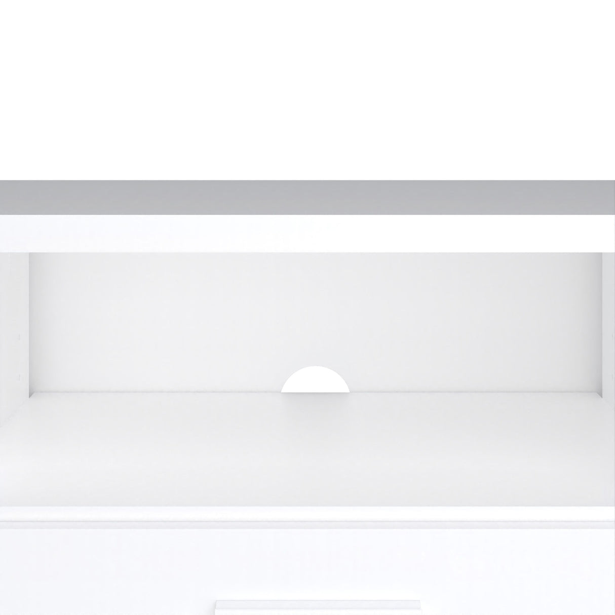 Wooden TV Stand 147cm Wide With 2 Doors And 1 Drawer - Media