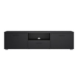 Wooden TV Stand 147cm Wide With 2 Doors And 1 Drawer - Media