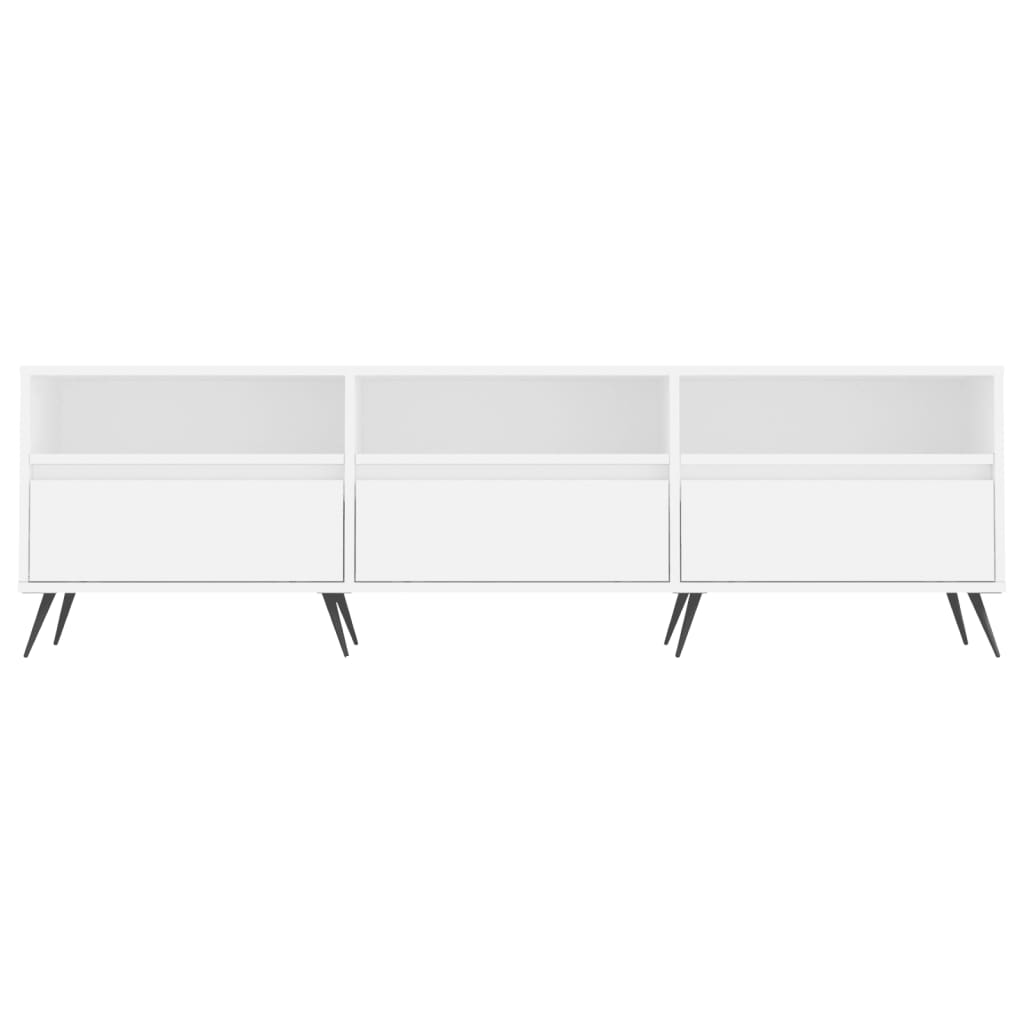 Wooden TV Stand 150cm Wide With 3 Doors - Vantage Home