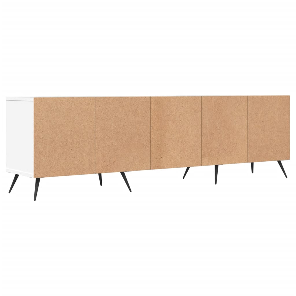 Wooden TV Stand 150cm Wide With 3 Doors - Vantage Home