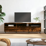 Wooden TV Stand 150cm Wide With 3 Doors - Vantage Home