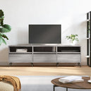 Wooden TV Stand 150cm Wide With 3 Doors - Vantage Home