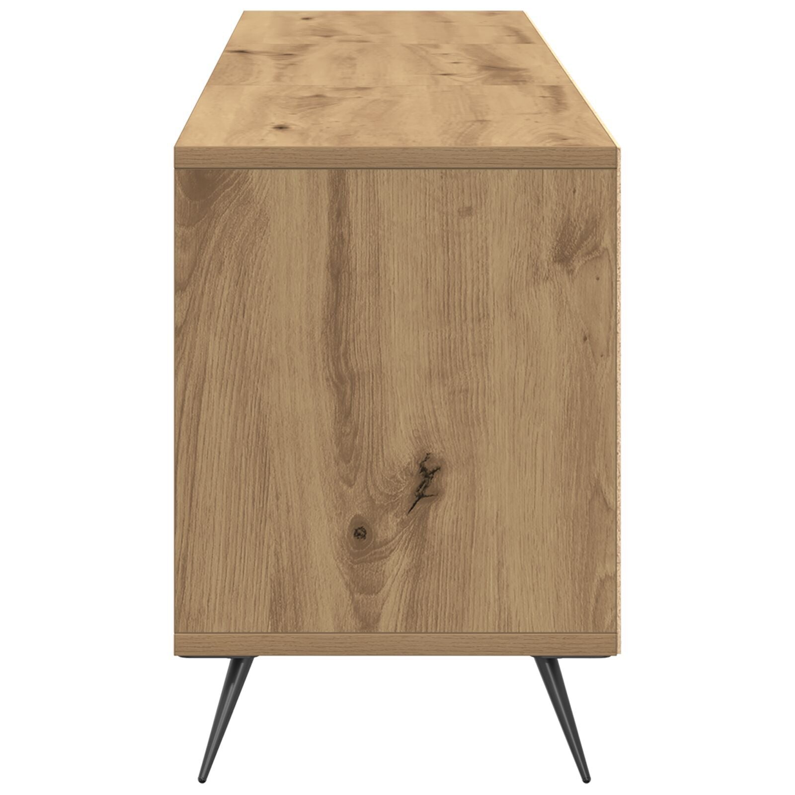 Wooden TV Stand 150cm Wide With 3 Doors - Vantage Home
