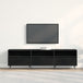 Wooden TV Stand 150cm Wide With 3 Doors - Vantage Home