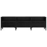 Wooden TV Stand 150cm Wide With 3 Flap Doors - Vantage Home