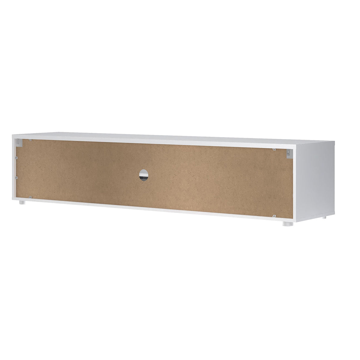 Wooden TV Stand 177cm Wide With 2 Doors And 1 Drawer - Media