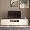 Wooden TV Stand 177cm Wide With 2 Doors And 1 Drawer - Media