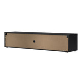 Wooden TV Stand 177cm Wide With 2 Doors And 1 Drawer - Media
