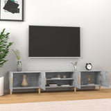 Wooden TV Stand 180cm Wide With 4 Doors - Vantage Home