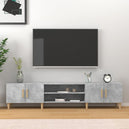 Wooden TV Stand 180cm Wide With 4 Doors - Vantage Home