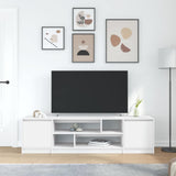 Wooden TV Stand 188.5cm Wide With 2 Doors - Vantage Home