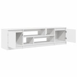 Wooden TV Stand 188.5cm Wide With 2 Doors - Vantage Home