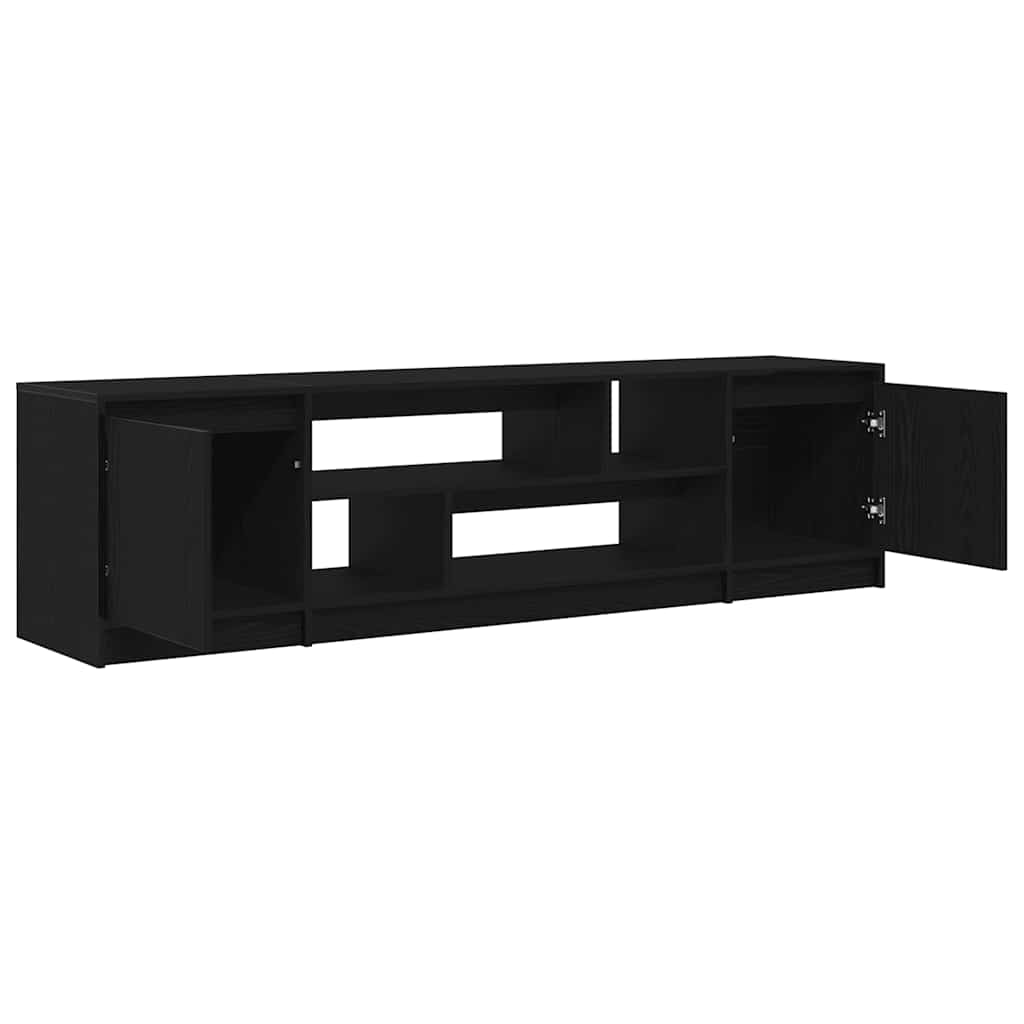 Wooden TV Stand 188.5cm Wide With 2 Doors - Vantage Home