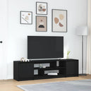 Wooden TV Stand 188.5cm Wide With 2 Doors - Vantage Home