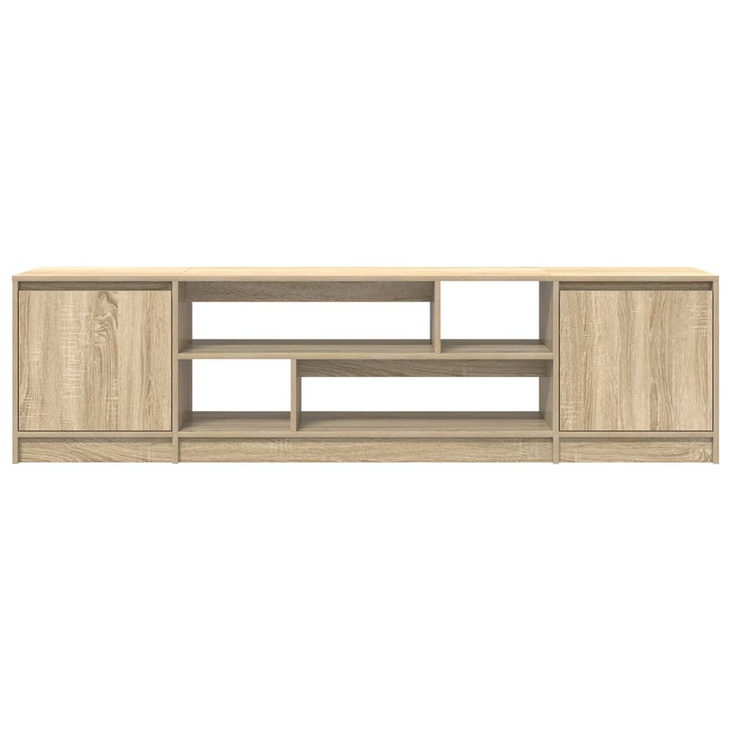 Wooden TV Stand 188.5cm Wide With 2 Doors - Vantage Home