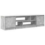 Wooden TV Stand 188.5cm Wide With 2 Doors - Vantage Home