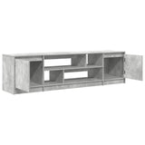 Wooden TV Stand 188.5cm Wide With 2 Doors - Vantage Home
