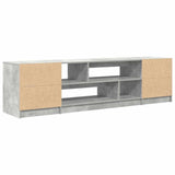 Wooden TV Stand 188.5cm Wide With 2 Doors - Vantage Home