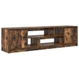 Wooden TV Stand 188.5cm Wide With 2 Doors - Vantage Home