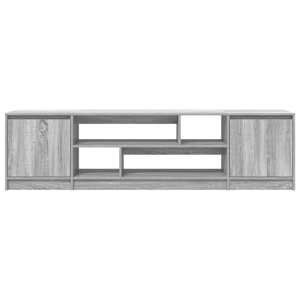Wooden TV Stand 188.5cm Wide With 2 Doors - Vantage Home