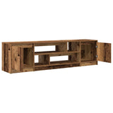 Wooden TV Stand 188.5cm Wide With 2 Doors - Vantage Home