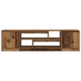 Wooden TV Stand 188.5cm Wide With 2 Doors - Vantage Home