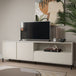 Wooden TV Stand 207.8cm Wide With 2 Doors And 1 Drawer - Avenale