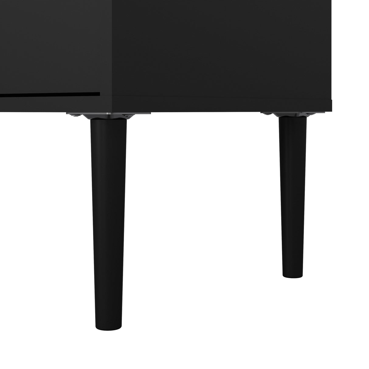 Wooden TV Stand With 2 Doors And 1 Drawer - Media