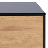 Wooden TV Stand With 2 Doors And 1 Drawer - Seaford