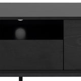 Wooden TV Stand With 2 Doors And 1 Drawer - Seaford