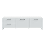 Wooden TV Stand With 2 Doors And 2 Drawers - Sali