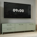 Wooden TV Stand With 2 Doors And 2 Drawers - Sali