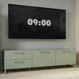 Wooden TV Stand With 2 Doors And 2 Drawers - Sali