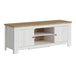 Wooden TV Stand 154cm Wide With 2 Doors - Celesto