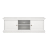 Wooden TV Stand With 2 Doors - Paris