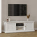 Wooden TV Stand With 2 Doors - Paris