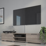 Wooden TV Stand With 2 Drawers And 2 Shelves - Match