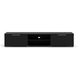 Wooden TV Stand With 2 Drawers And 2 Shelves - Match