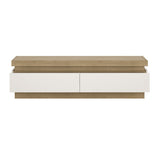 Wooden TV Stand With 2 Drawers And LED Lights - Lyon