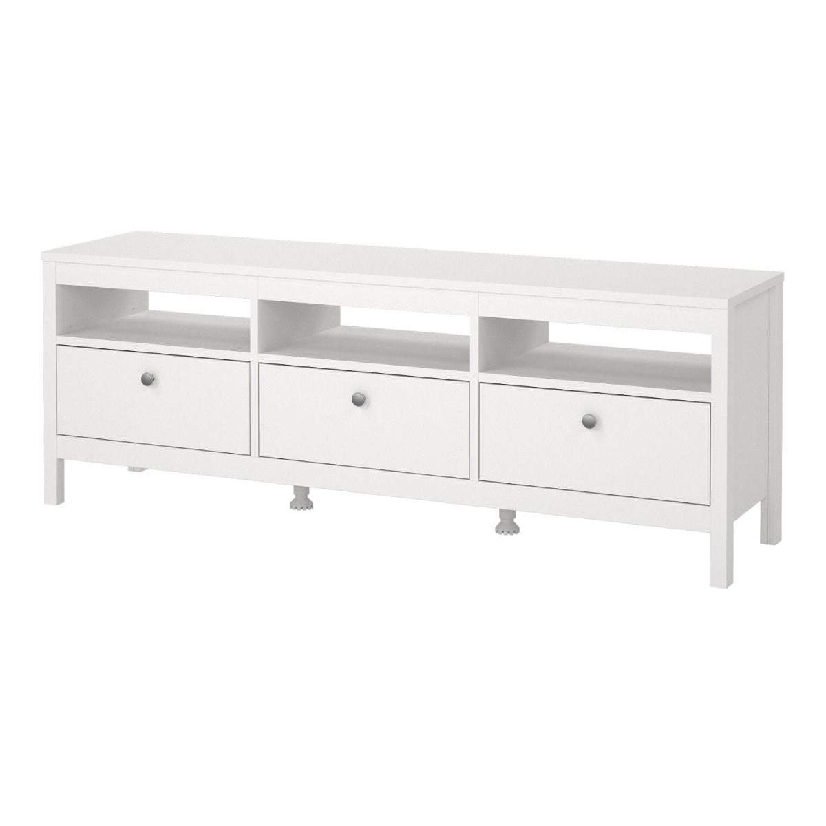Wooden TV Stand With 3 Drawers - Madrid