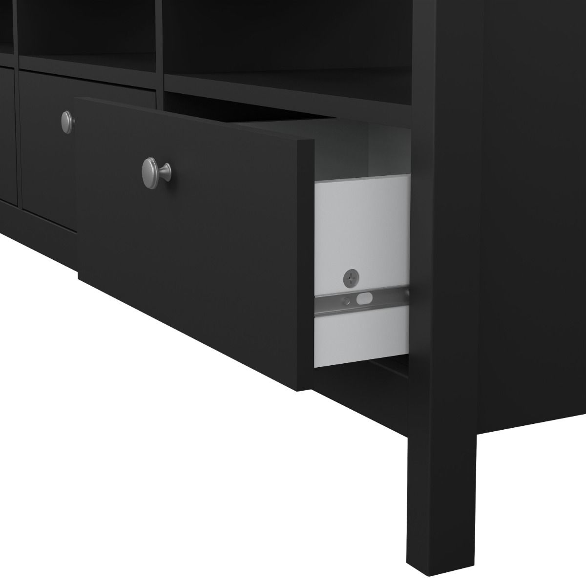 Wooden TV Stand With 3 Drawers - Madrid