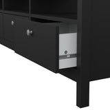 Wooden TV Stand With 3 Drawers - Madrid