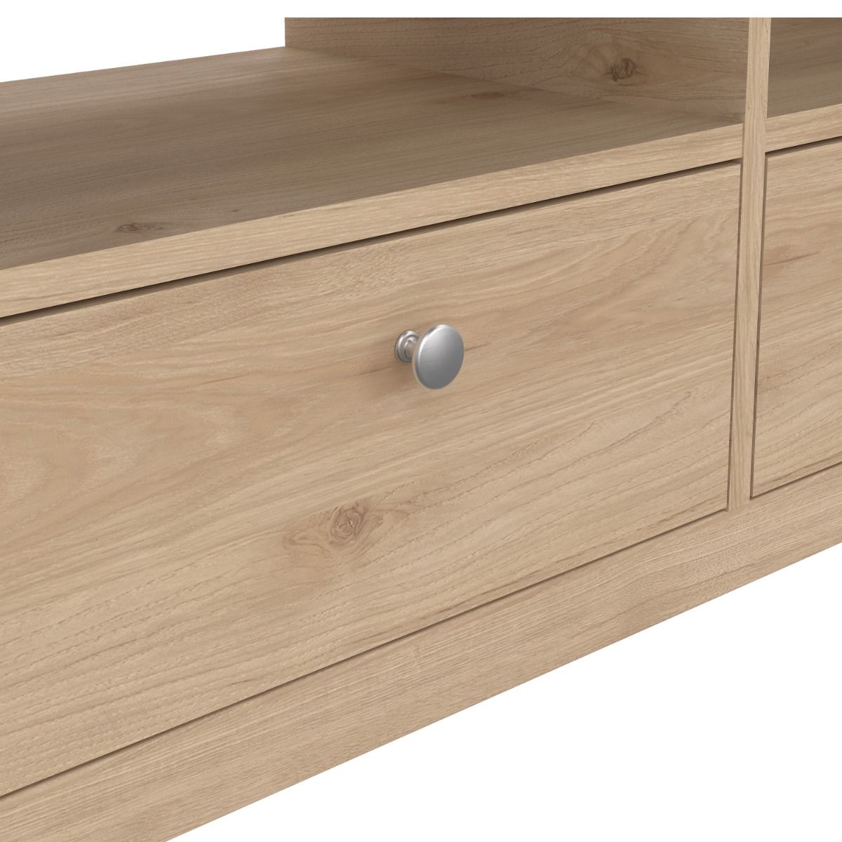 Wooden TV Stand With 3 Drawers - Madrid
