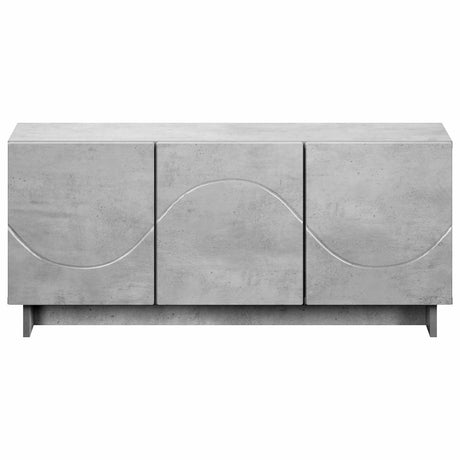 Wooden TV Stand 40cm High x 90cm Wide With 3 Doors - Vantage Home
