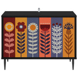 Wooden TV Stand 69cm Wide With 2 Doors And Raised Feet - Essen