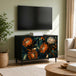 Wooden TV Stand 69cm Wide With 2 Doors And Raised Feet - Lochem